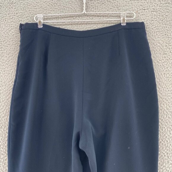 Collections Pants Womens 16 Black Wide Leg Everyday Office Career Work Formal - Picture 4 of 11